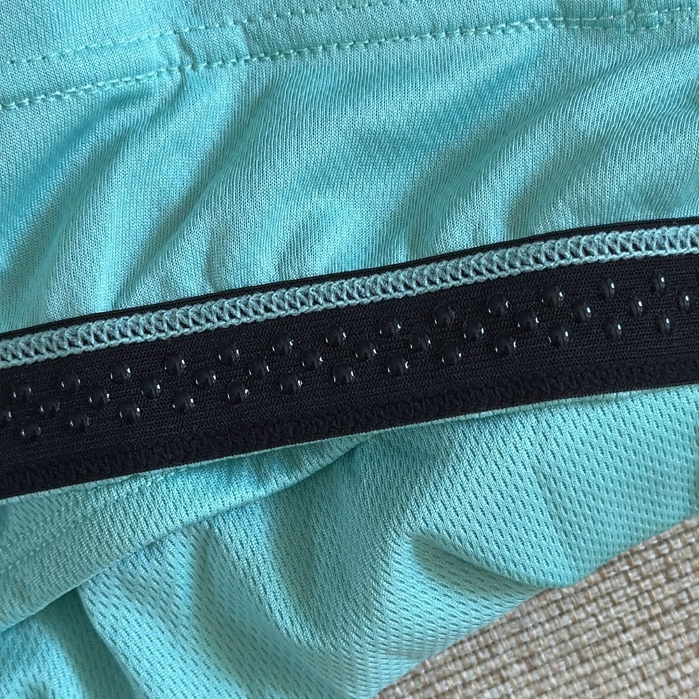 Muteki Cycling Top Mesh fabric Pockets Full Zip Short Sleeve Sea Green/New/Flaw - Picture 8 of 11